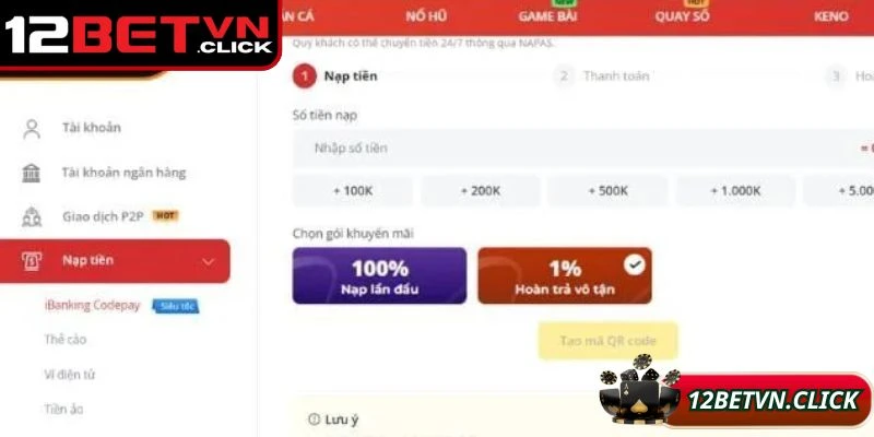 Các bước để thực hiện giao dịch tham gia nền tảng